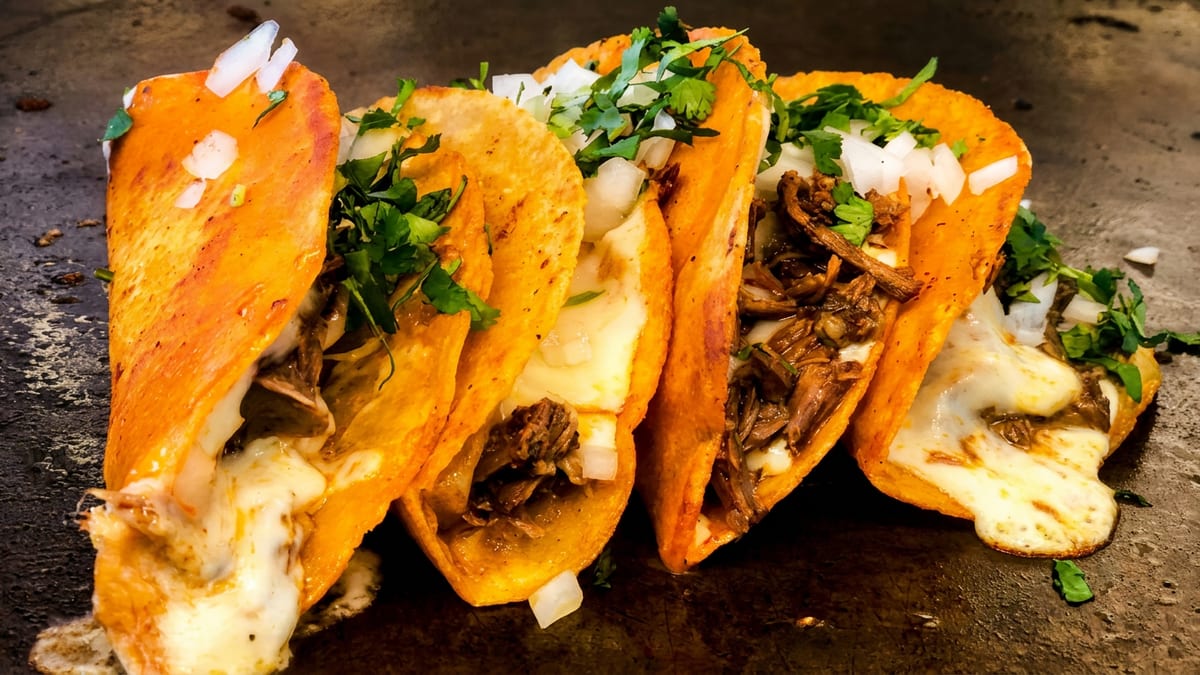 The food tells the story