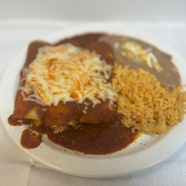 Enchiladas Rojas.