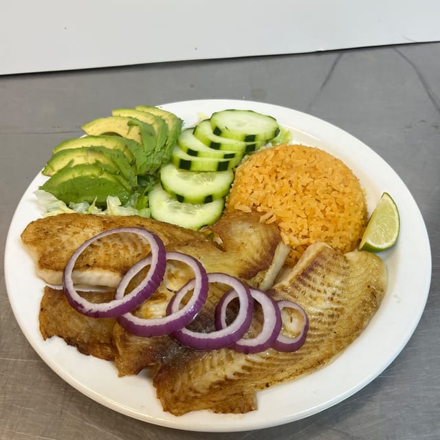 Grilled Tilapia Plato.