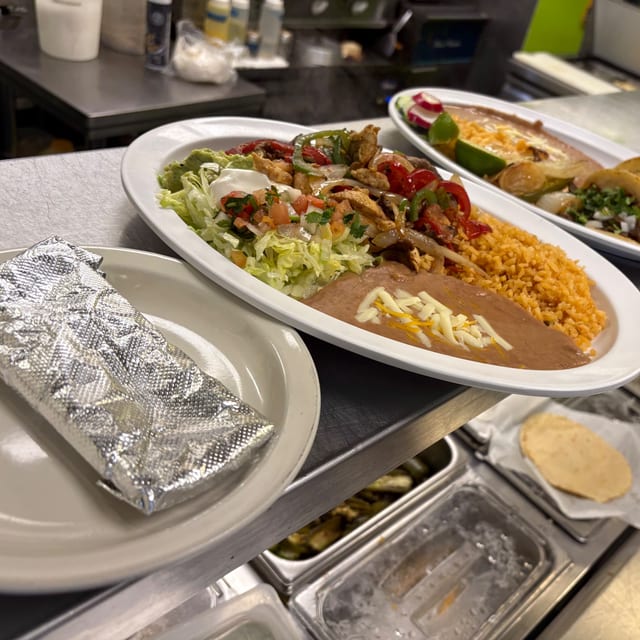 Lunch Fajitas.